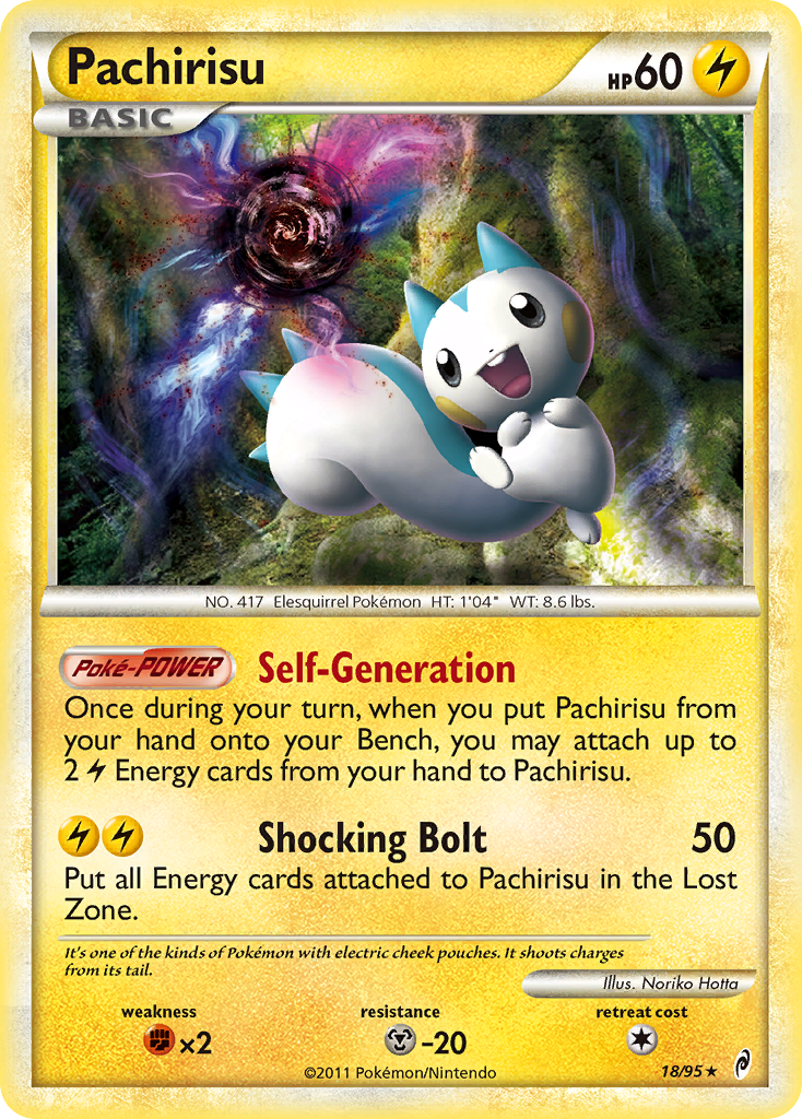 Pachirisu 18/95 Call of Legends