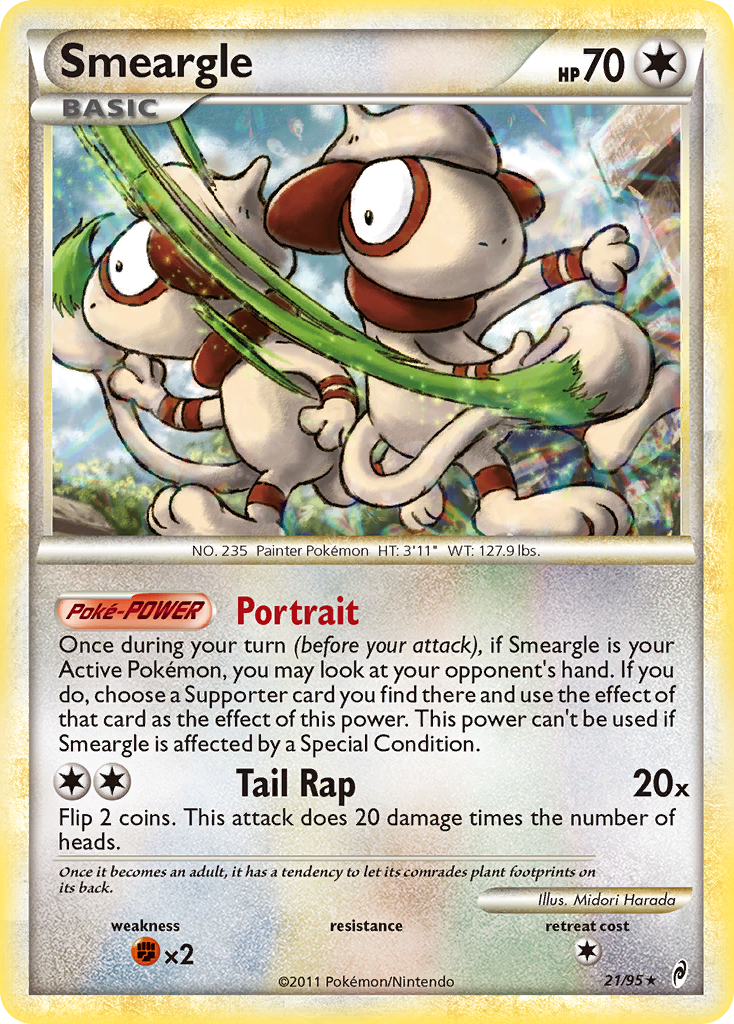 Smeargle 21/95 Call of Legends