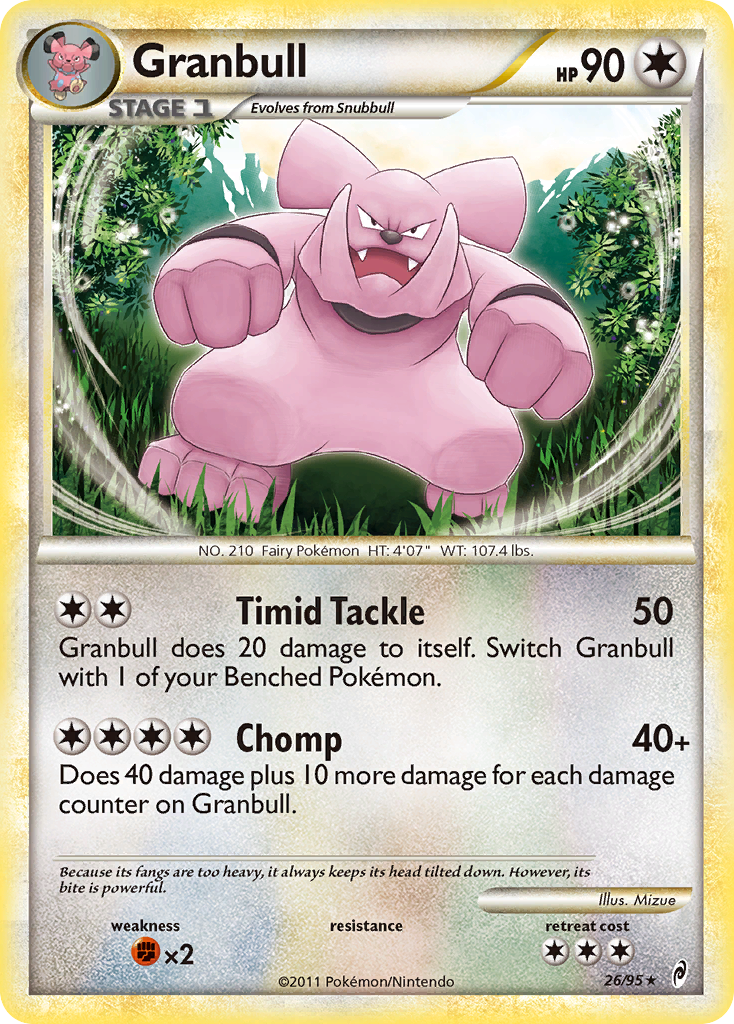 Granbull 26/95 Call of Legends
