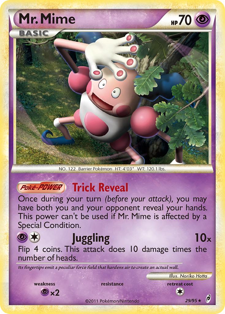 Mr. Mime 29/95 Call of Legends