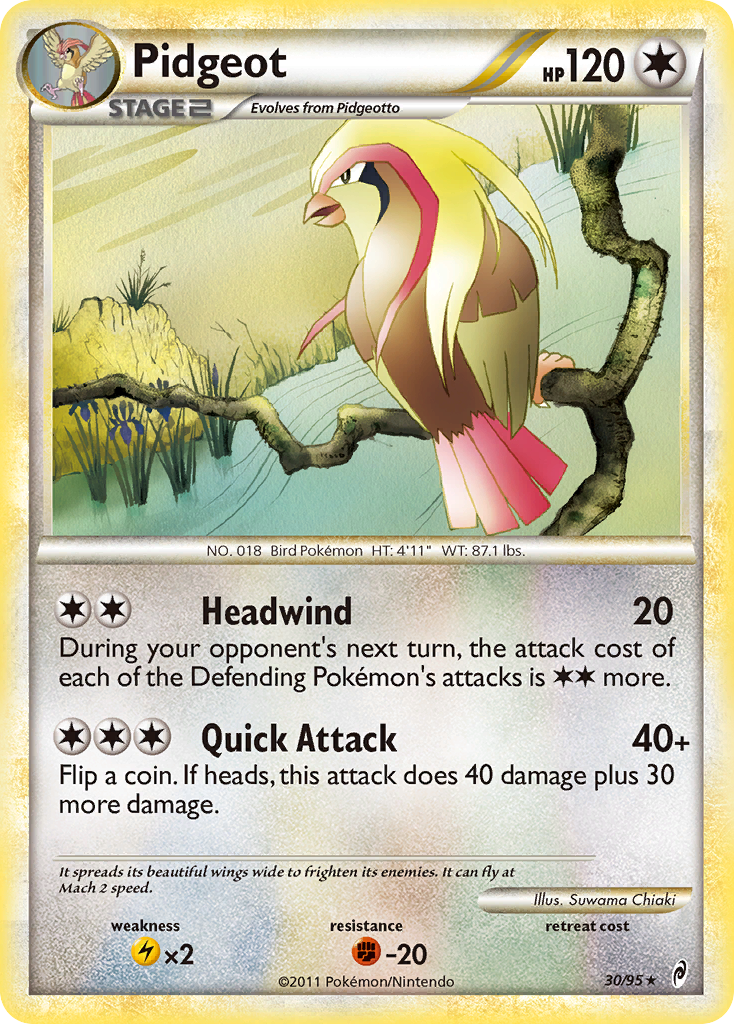 Pidgeot 30/95 Call of Legends