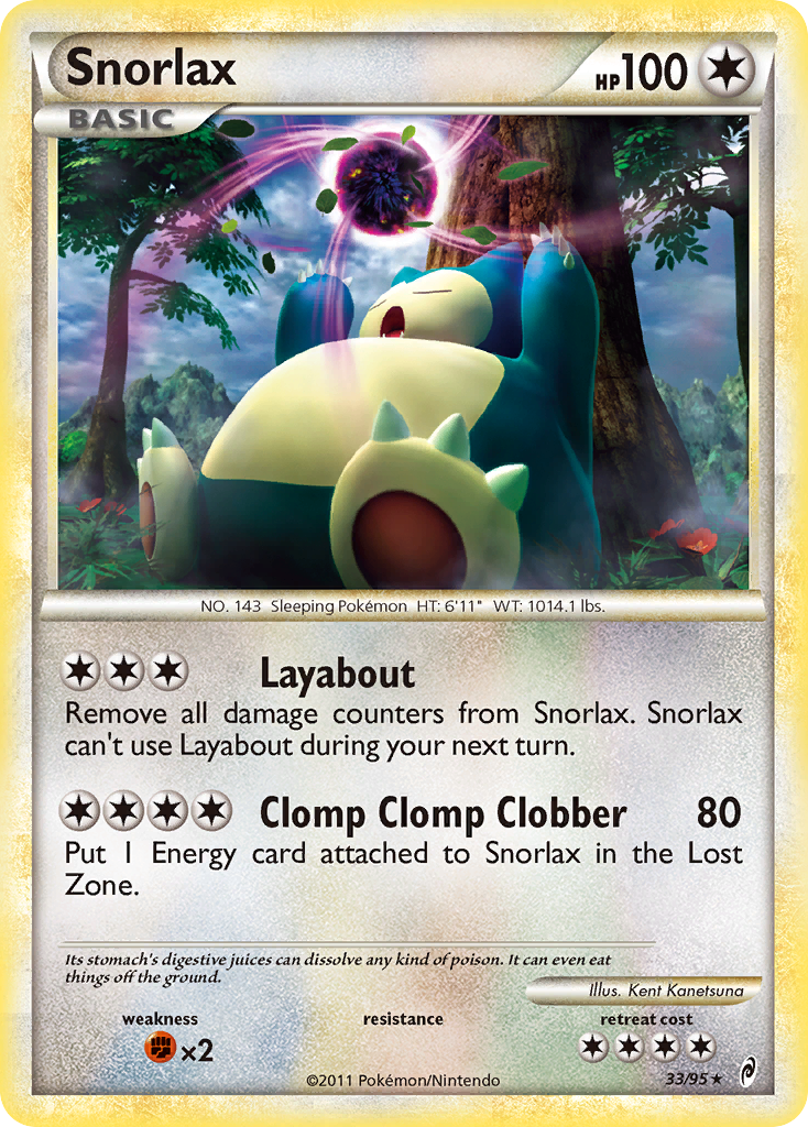 Snorlax 33/95 Call of Legends