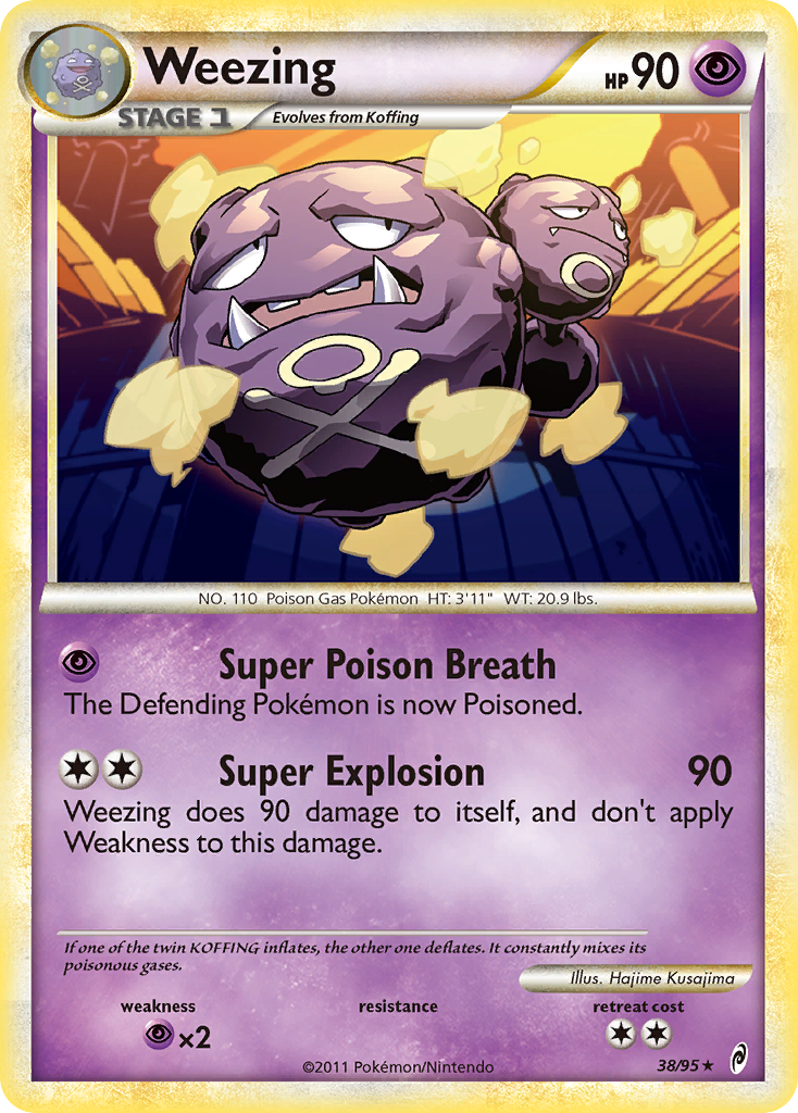 Weezing 38/95 Call of Legends