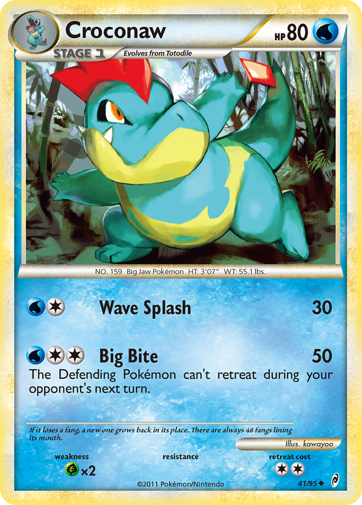 Croconaw 41/95 Call of Legends