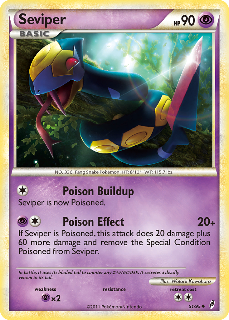 Seviper 51/95 Call of Legends