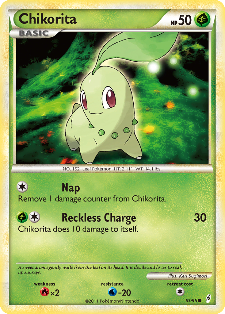 Chikorita 53/95 Call of Legends
