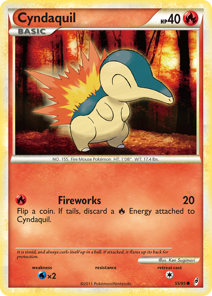 Cyndaquil 55/95 Call of Legends