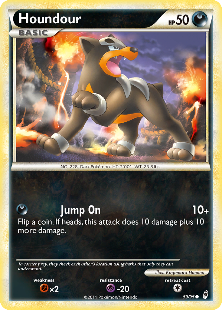 Houndour 59/95 Call of Legends