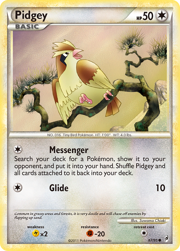 Pidgey 67/95 Call of Legends