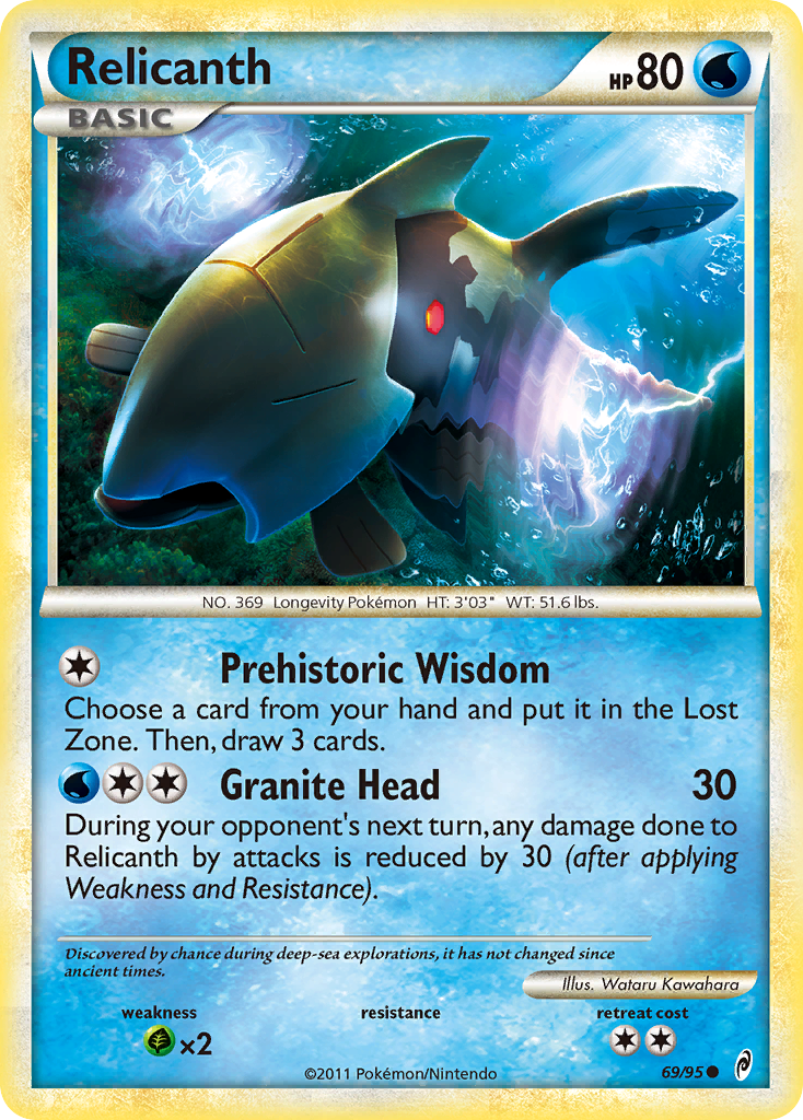 Relicanth 69/95 Call of Legends