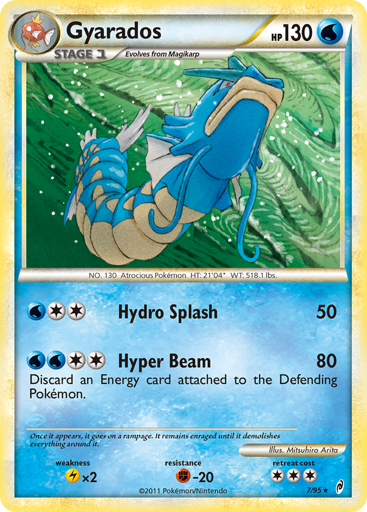 Gyarados 7/95 Call of Legends