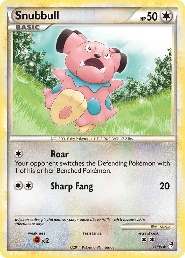 Snubbull 71/95 Call of Legends