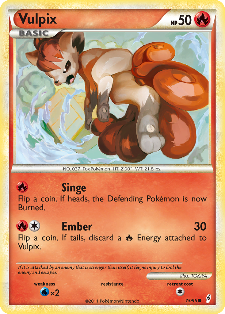 Vulpix 75/95 Call of Legends
