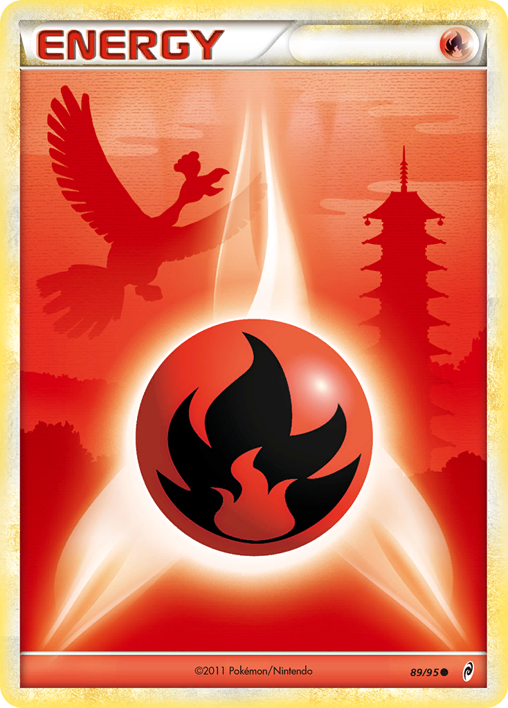 Fire Energy 89/95 Call of Legends