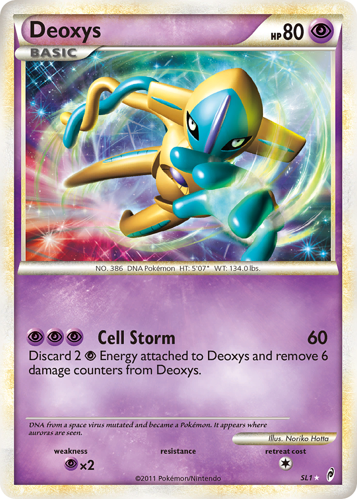 Deoxys SL1 Call of Legends