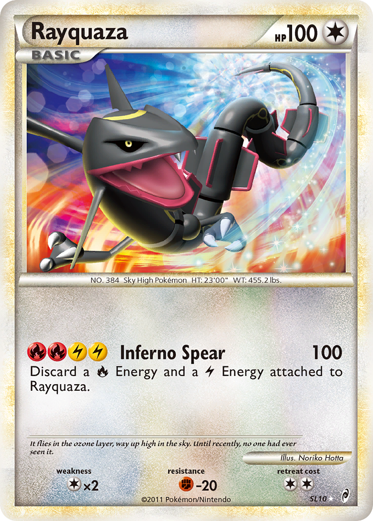 Rayquaza SL10 Call of Legends