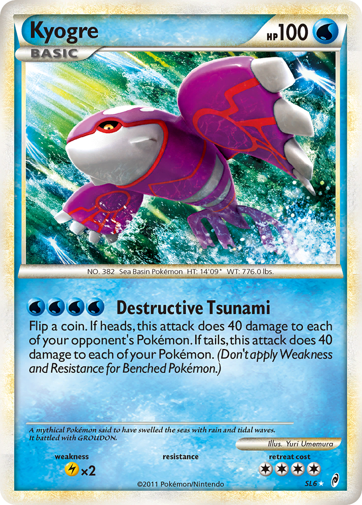 Kyogre SL6 Call of Legends