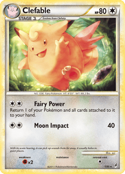 Clefable 1/95 Call of Legends