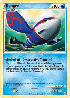 Kyogre 12/95 Call of Legends