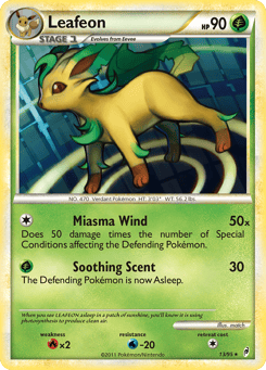 Leafeon 13/95 Call of Legends