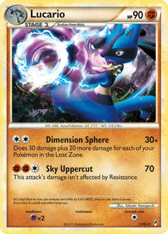 Lucario 14/95 Call of Legends