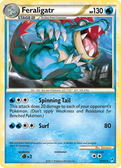 Feraligatr 25/95 Call of Legends