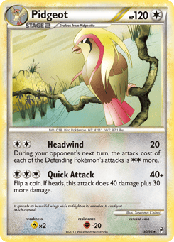 Pidgeot 30/95 Call of Legends