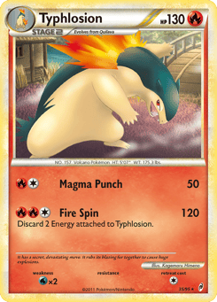 Typhlosion 35/95 Call of Legends