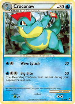 Croconaw 41/95 Call of Legends