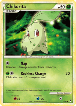 Chikorita 53/95 Call of Legends