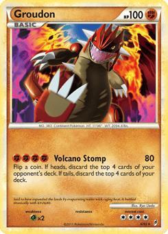 Groudon 6/95 Call of Legends