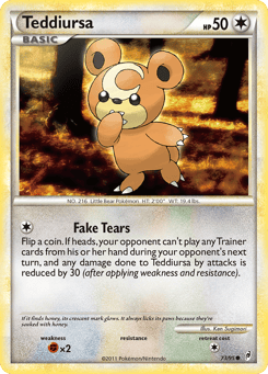 Teddiursa 73/95 Call of Legends