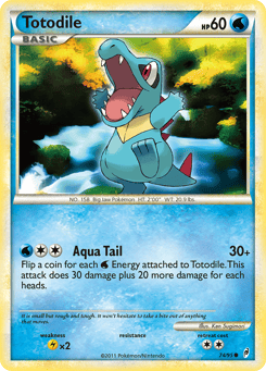 Totodile 74/95 Call of Legends