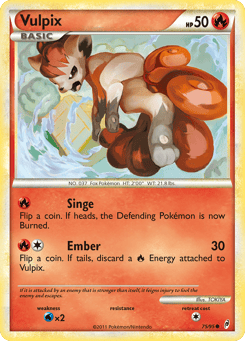 Vulpix 75/95 Call of Legends