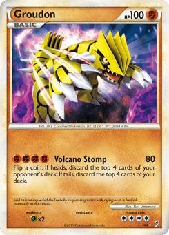 Groudon SL4 Call of Legends