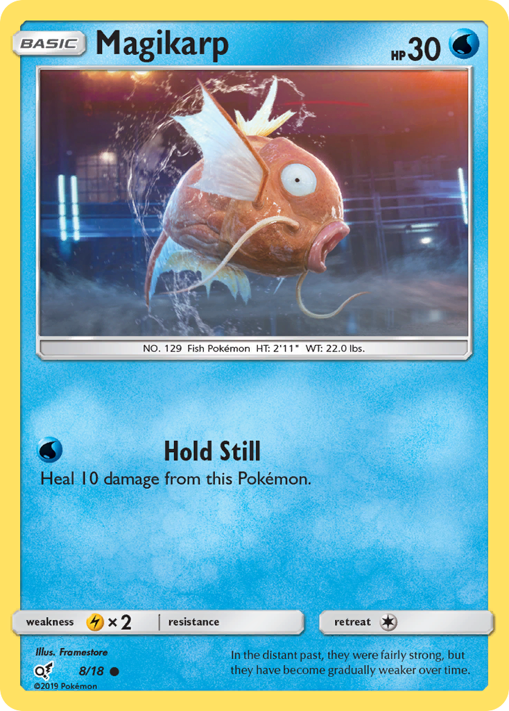 Magikarp 8/18 Detective Pikachu