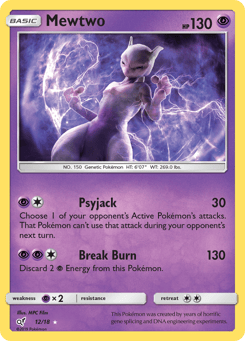 Mewtwo 12/18 Detective Pikachu