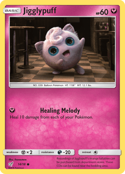 Jigglypuff 14/18 Detective Pikachu