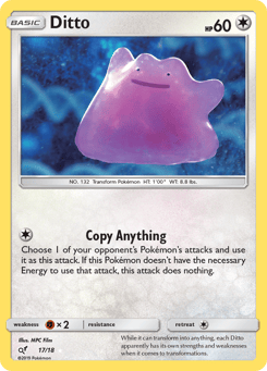 Ditto 17/18 Detective Pikachu