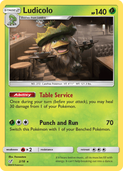 Ludicolo 2/18 Detective Pikachu