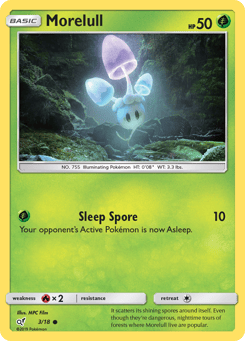 Morelull 3/18 Detective Pikachu