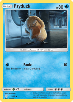 Psyduck 7/18 Detective Pikachu