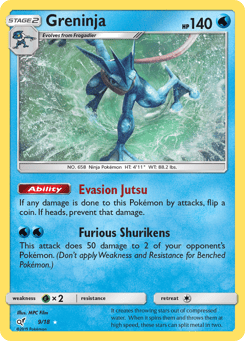 Greninja 9/18 Detective Pikachu