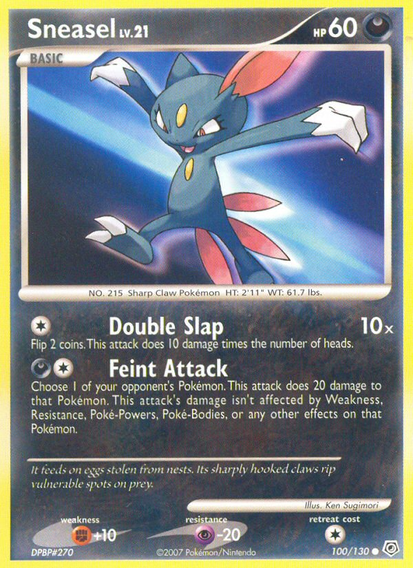 Sneasel 100/130 Diamond & Pearl