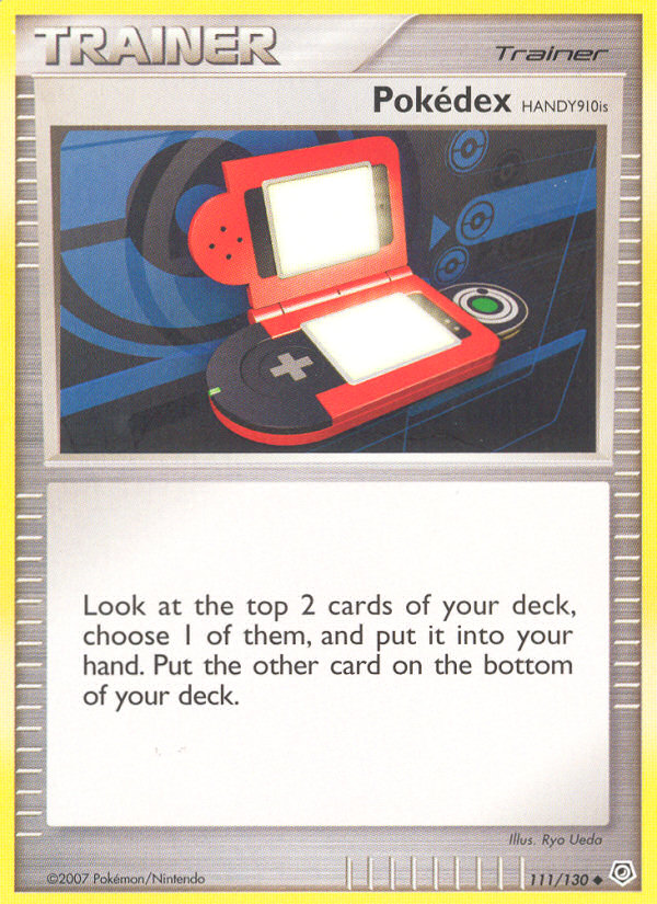 Pokédex HANDY910is 111/130 Diamond & Pearl