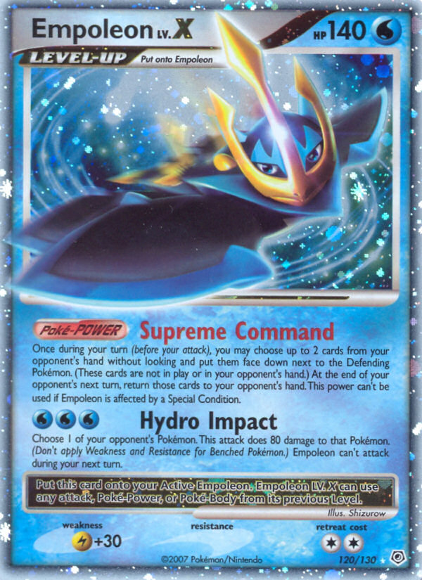 Empoleon LV.X 120/130 Diamond & Pearl