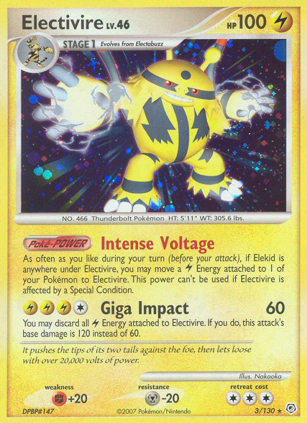 Electivire 3/130 Diamond & Pearl