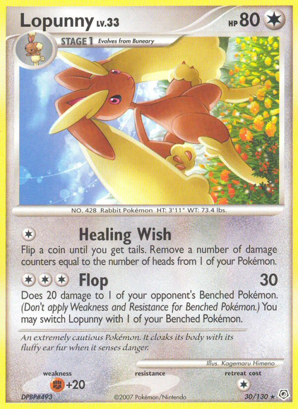 Lopunny 30/130 Diamond & Pearl
