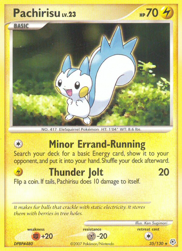 Pachirisu 35/130 Diamond & Pearl