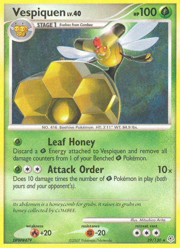 Vespiquen 39/130 Diamond & Pearl